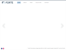 Tablet Screenshot of forteinteriorsdesignbuild.com